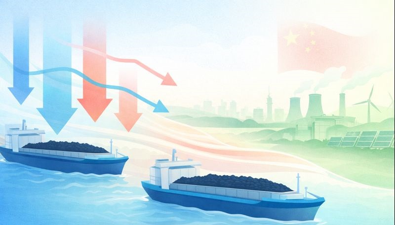 China: Non-coking coal import arbitrage narrows despite support from currency, freights