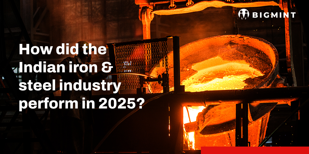 How did India's iron and steel industry perform in 2025? | BigMint