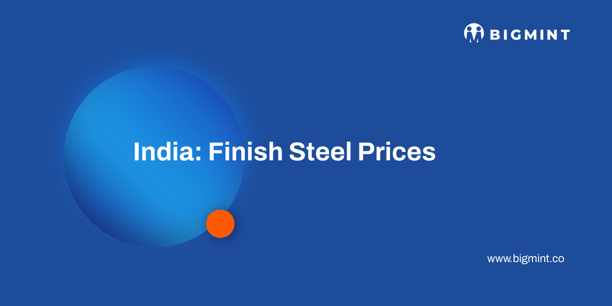 India: Finished steel prices as on 18th Feb'26