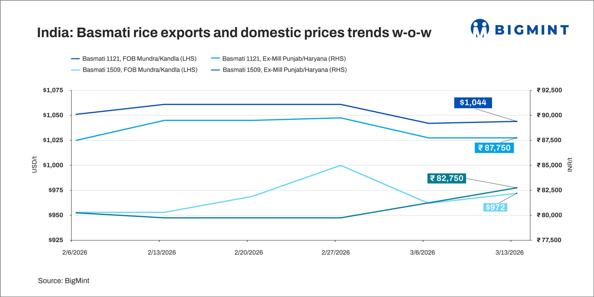 Indian basmati rice prices show resilience despite export disruptions ...