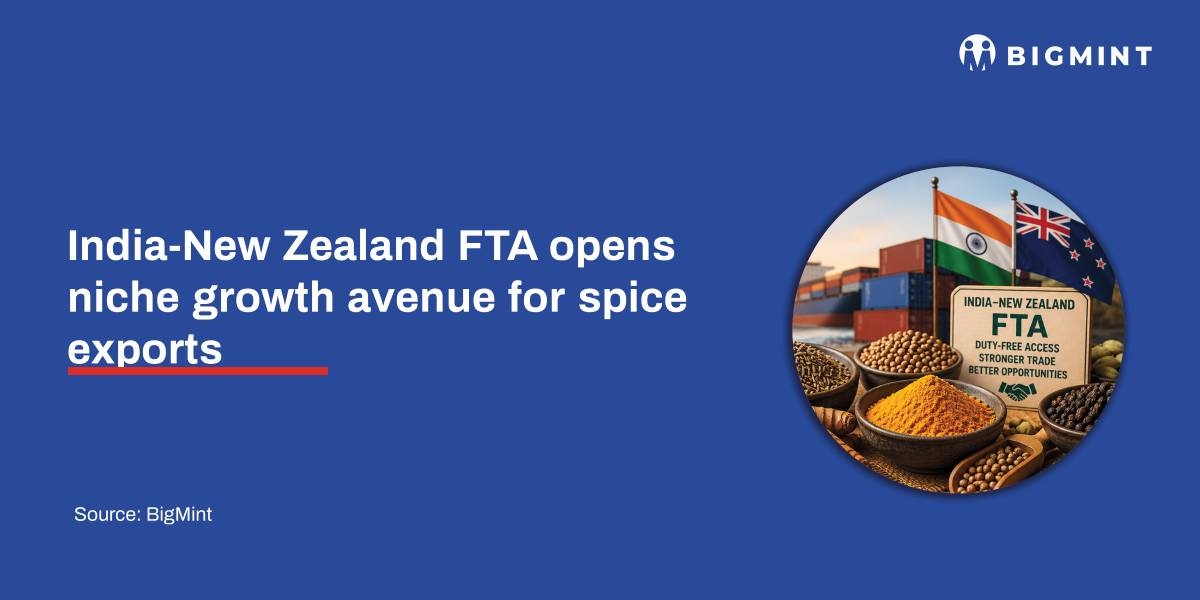 India-New Zealand FTA opens niche growth avenue for spice exports