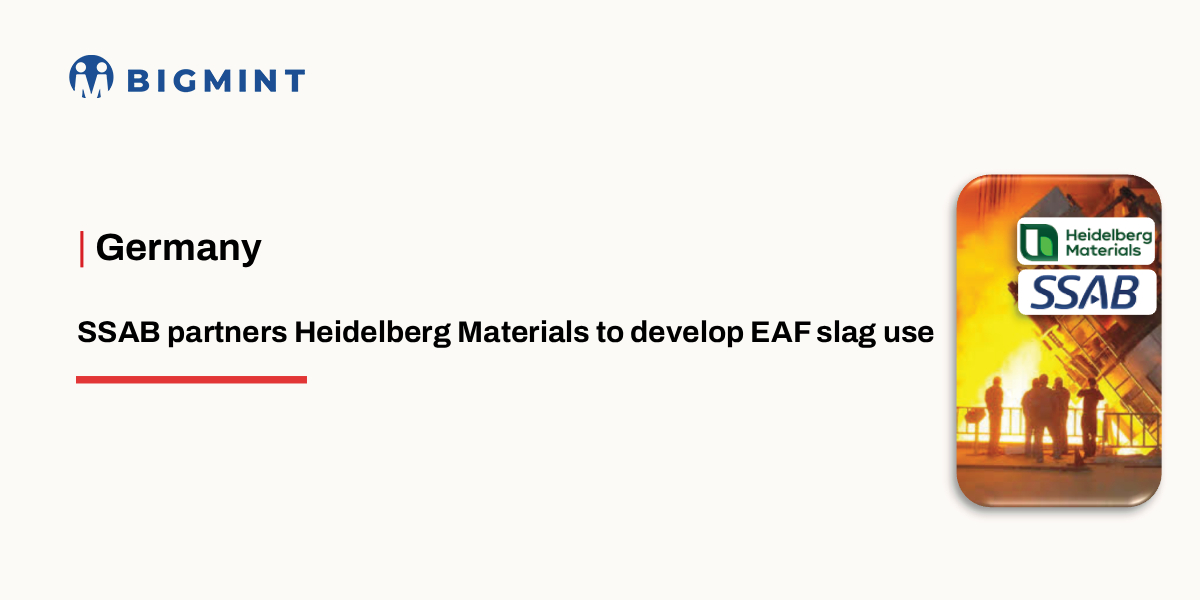 Germany: SSAB partners with Heidelberg Materials to develop EAF slag use