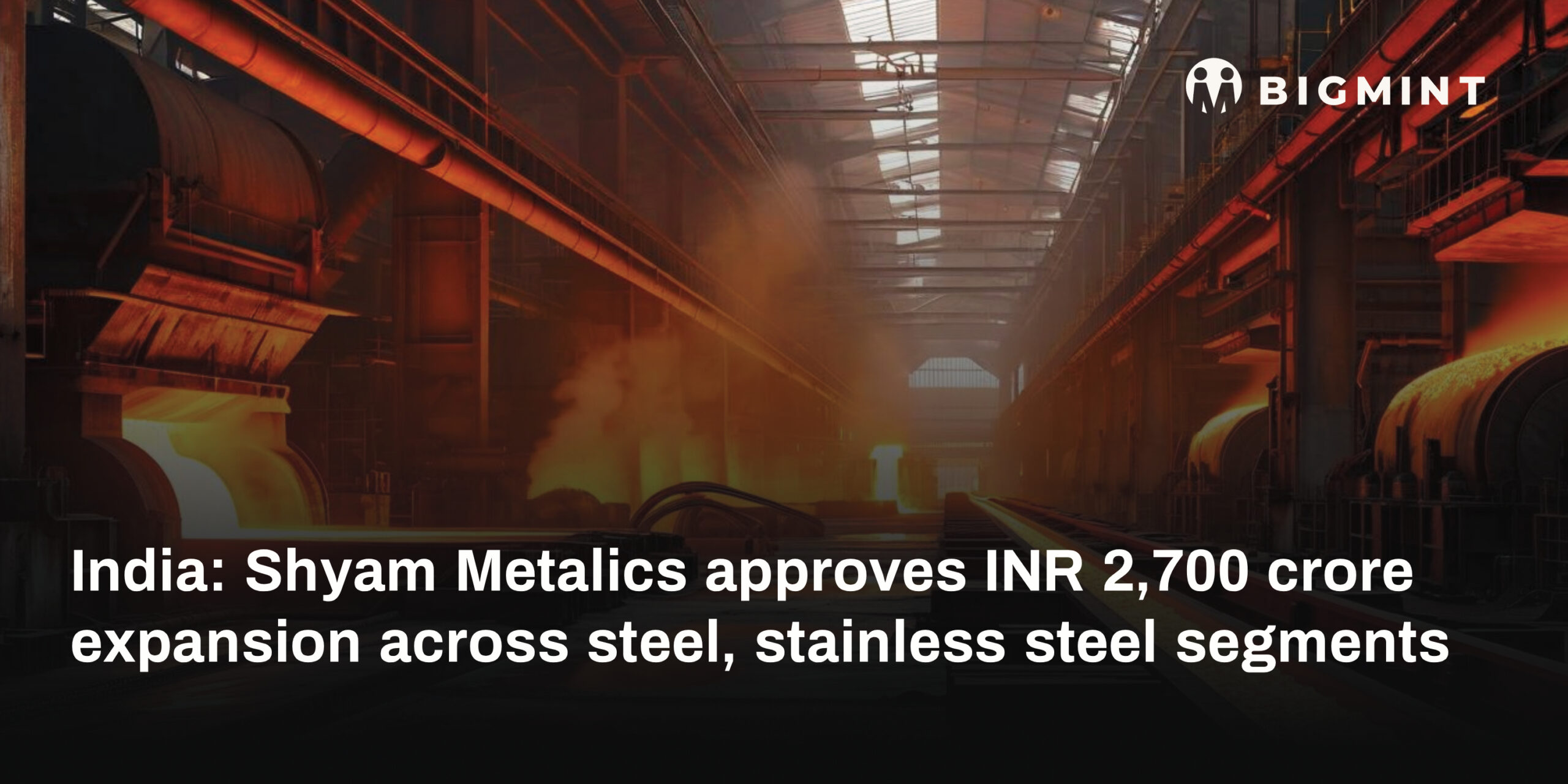 India: Shyam Metalics approves INR 2,700 crore expansion across steel, stainless steel segments