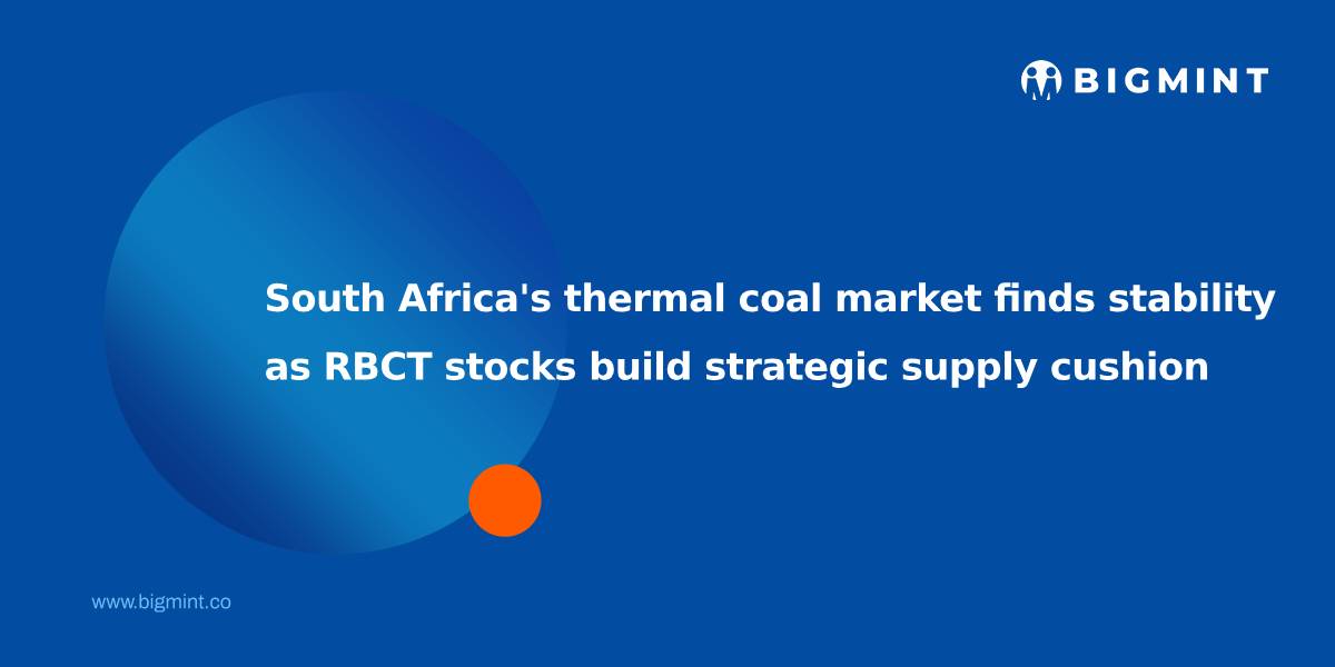 South Africa's thermal coal market finds stability as RBCT stocks build strategic supply cushion