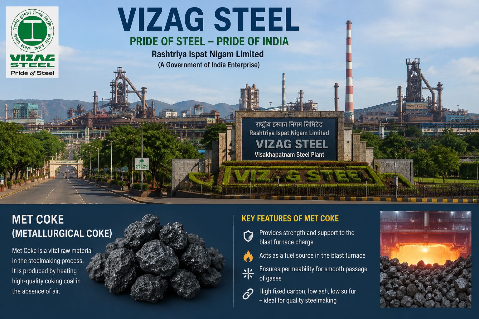 India: Vizag Steel receives active bids in met coke purchase tenders