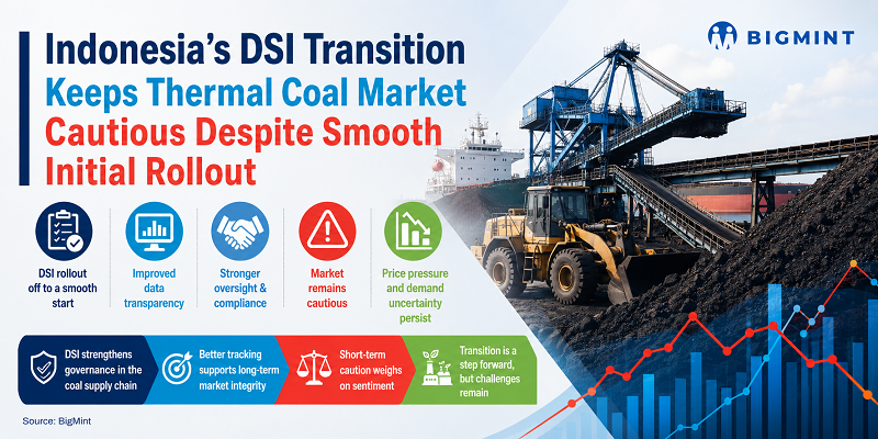 Indonesia: DSI transition keeps thermal coal market cautious despite smooth initial rollout
