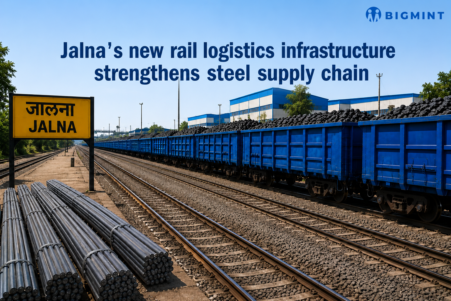 India: Jalna's new rail logistics infrastructure strengthens steel supply chain