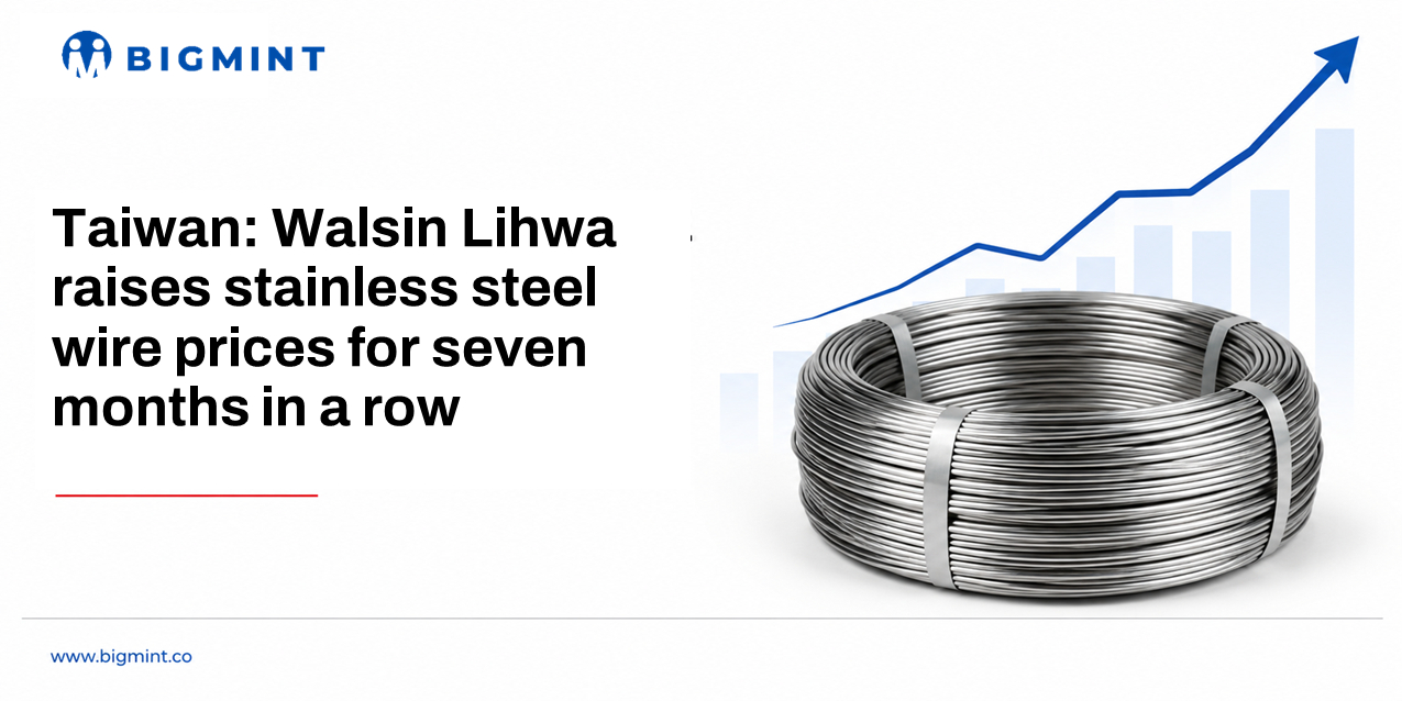 Taiwan: Walsin Lihwa raises stainless steel wire prices for seven months in a row