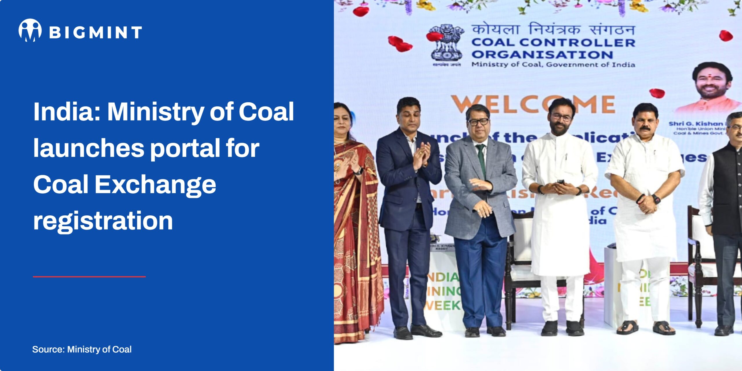 India: Ministry of Coal launches portal for Coal Exchange registration ...